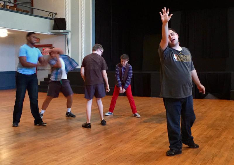 Acting class at the Balch Theatre