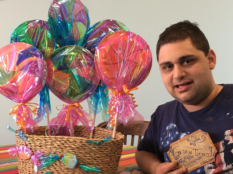 Samir with props